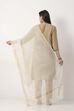 White Nylon Viscose Dupatta image number 2