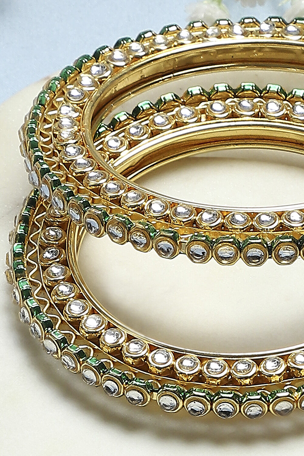 Green Alloy Bangle image number 2