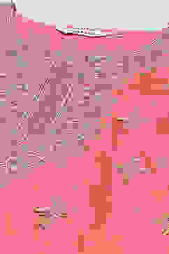 Power Pink Cotton Blend Straight Kurta Salwar Suit Set image number 1