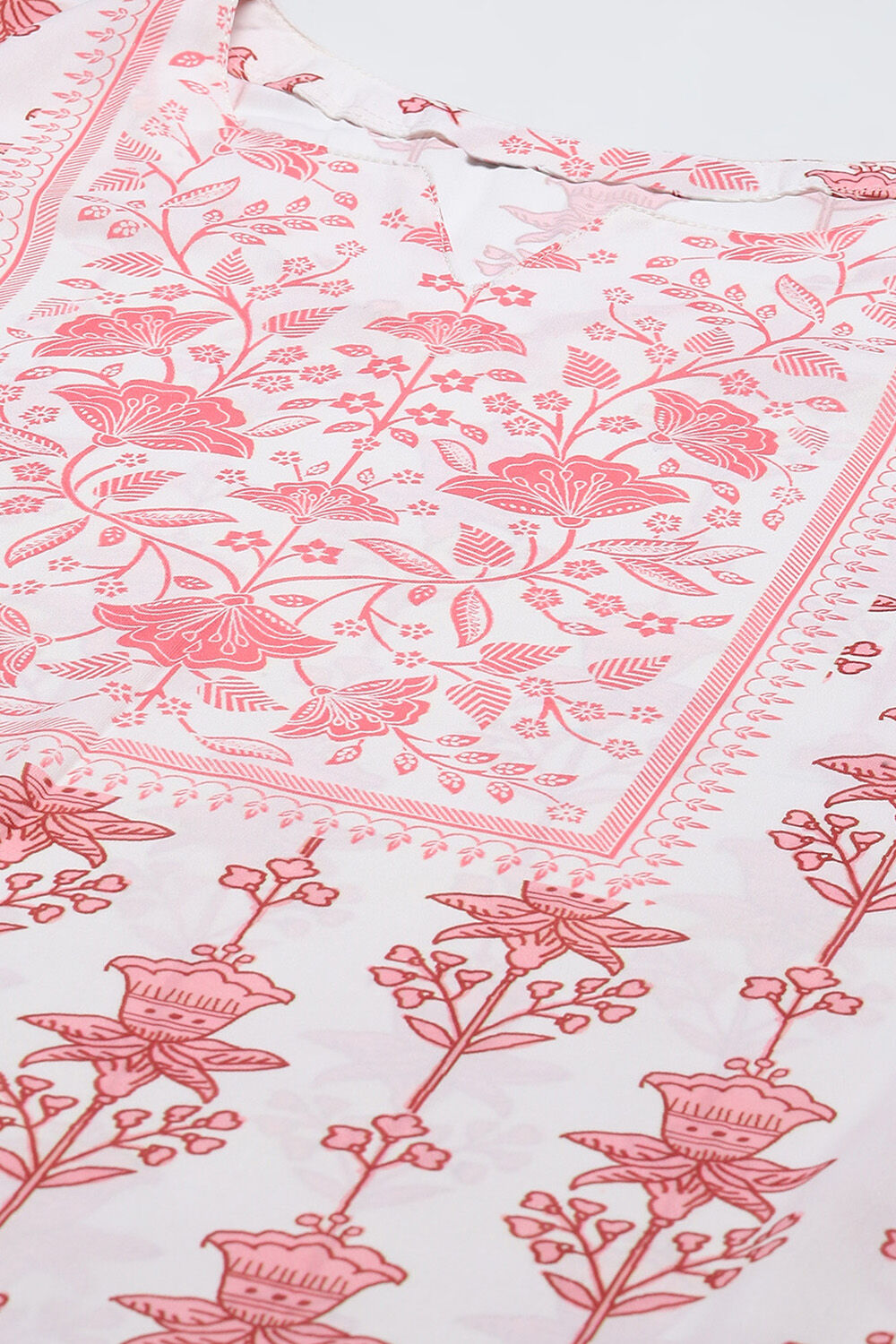 Indigo Chanderi Silk Unstitched Suit Set image number 2