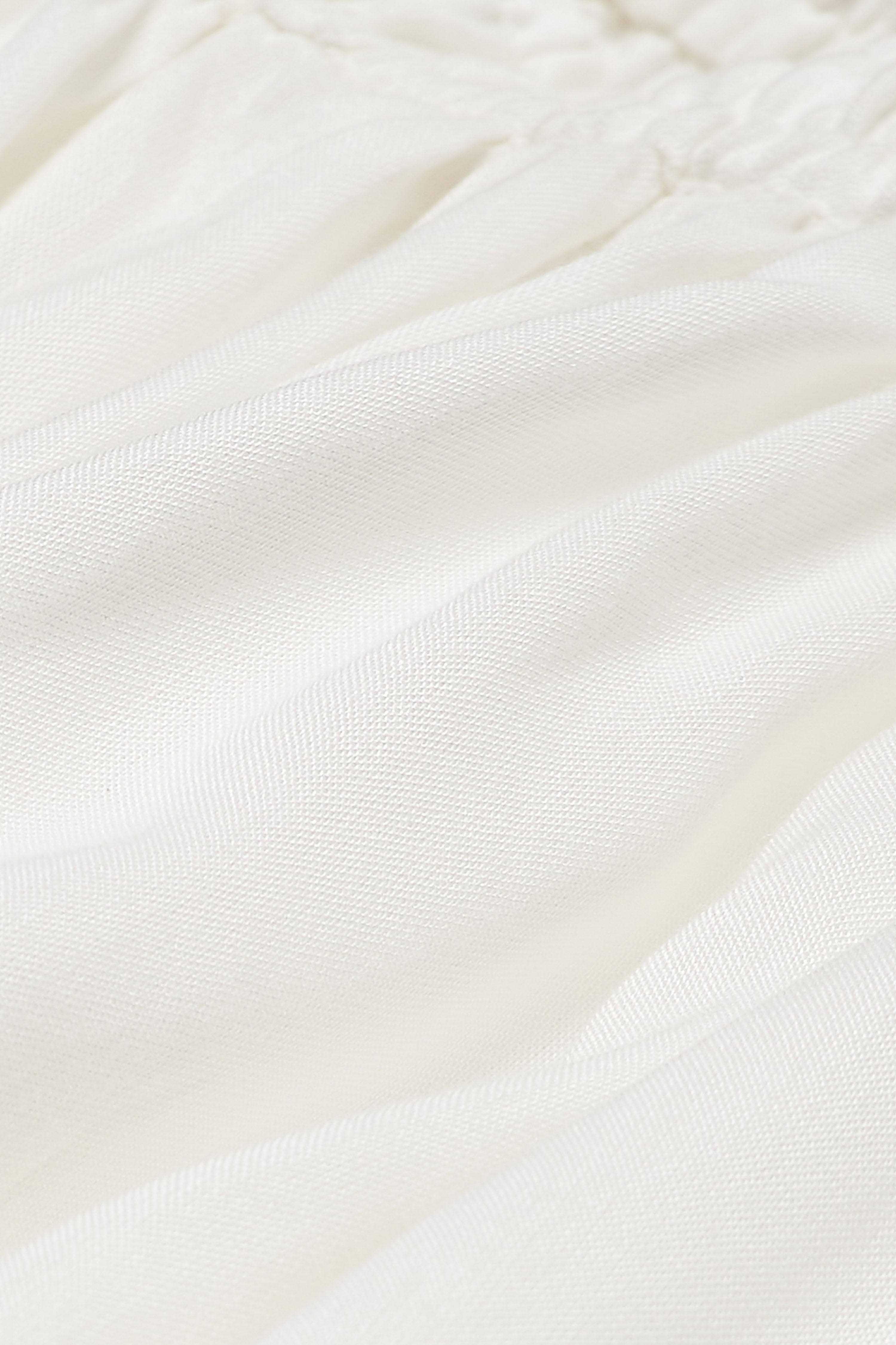 Off-White Solid Relaxed Viscose Rayon Pants image number 2