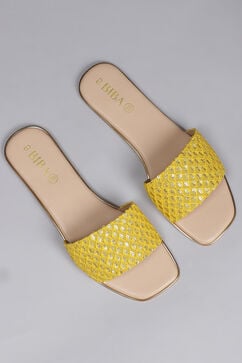Yellow Formal Flats image number 2
