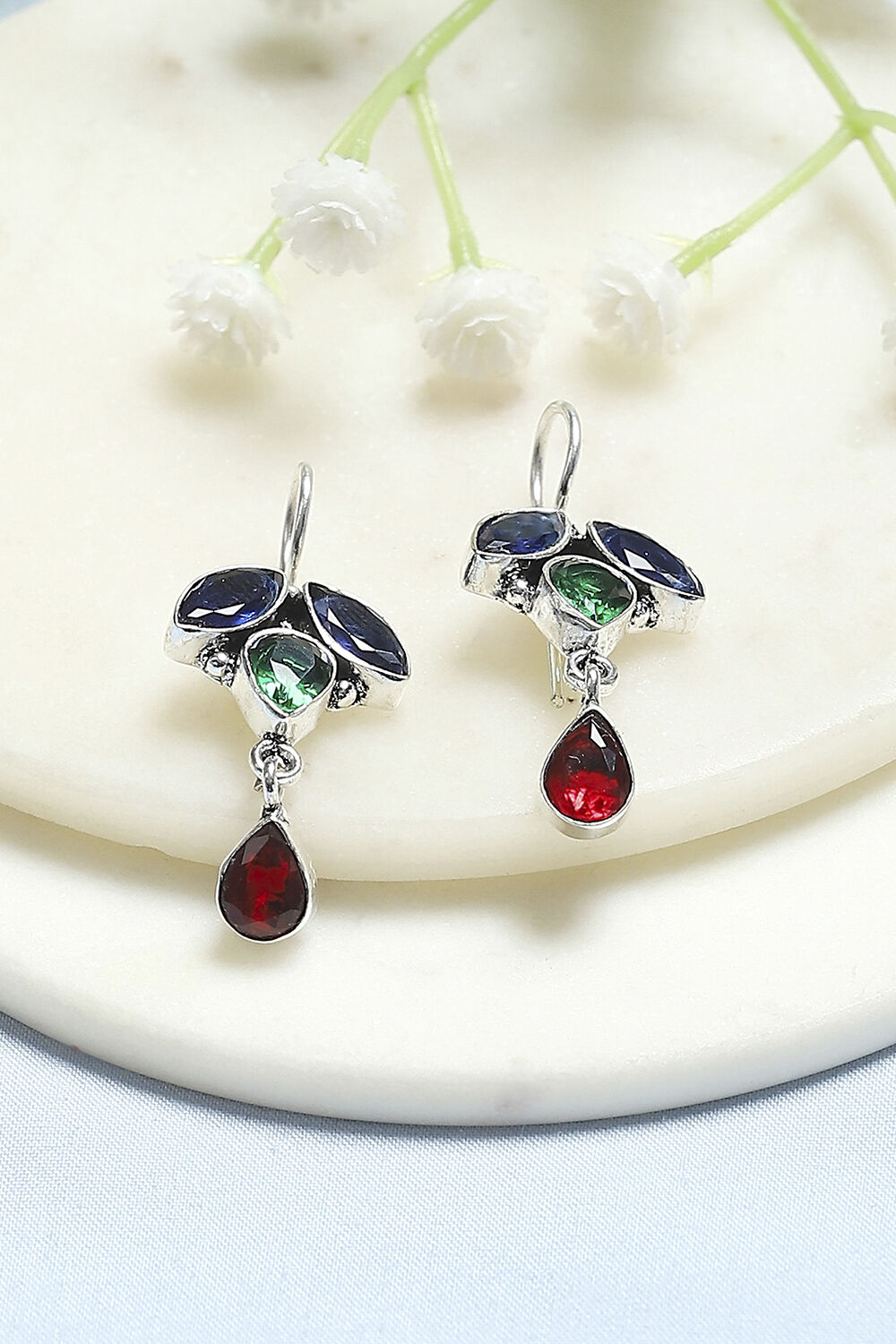 Multicolour Brass Drop & Danglers image number 0