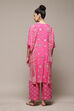 Fuchsia LIVA Straight Printed 2 Piece Set image number 4