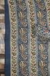 Blue Cotton Printed Unstitched Suit Set image number 3