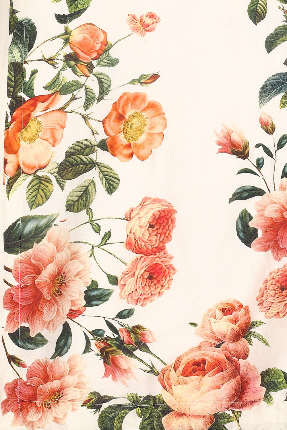 Rohit Bal Off White Cotton Blend Saree image number 1