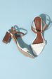 White Pu Sandals image number 2
