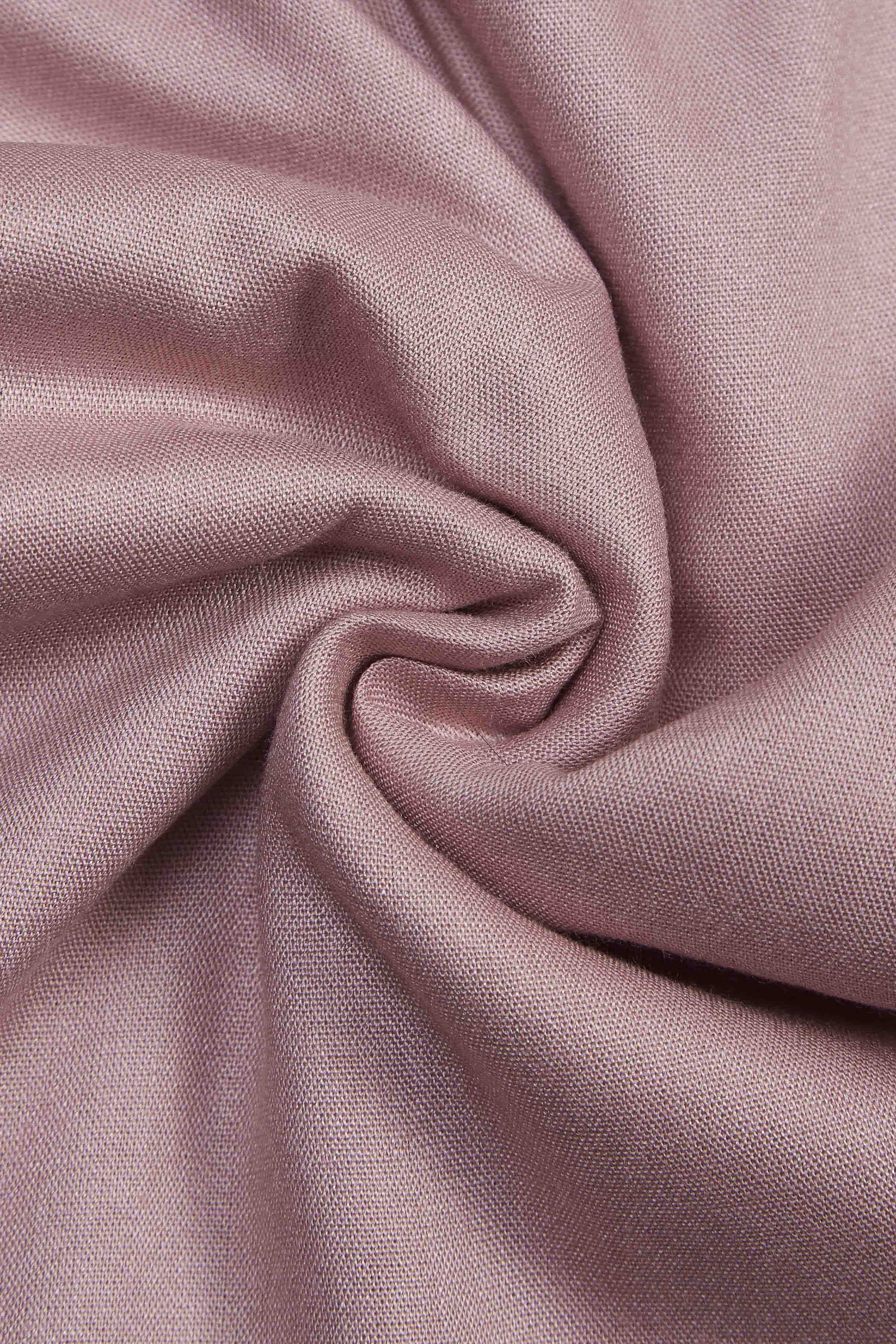 Pink Muslin Rajasthani Print Unstitched Suit Set image number 2