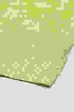 Lime Green Cotton Anarkali Kurta Churidar Suit Set image number 2