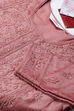 Onion Pink Cotton Silk Straight Kurta Pant Suit Set image number 1