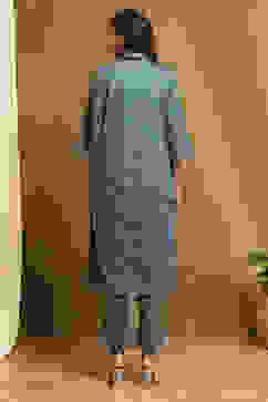 Teal Knit Straight Set image number 4