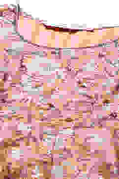 Peach Polyester Straight Kurta Palazzo Suit Set image number 1