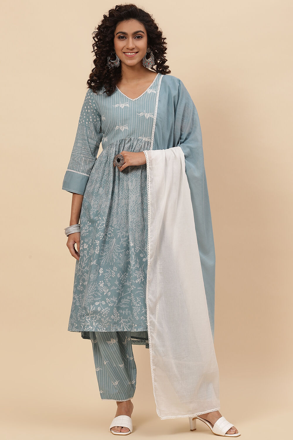 A line churidar cheap