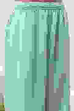 Sea Green Printed Straight Suit Set image number 2