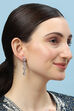 Light Pink Brass Danglers image number 3