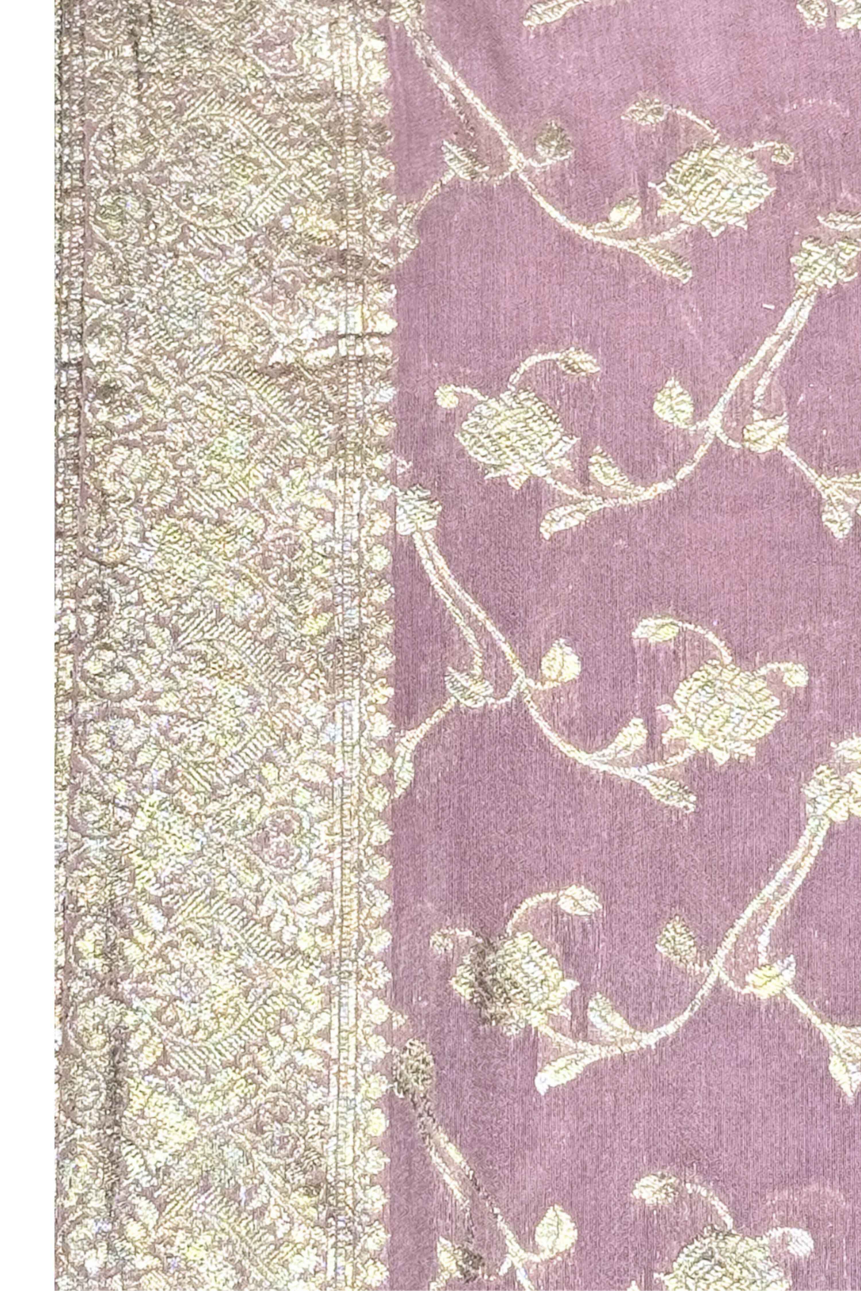 Teal Jacquard Printed Unstitched Suit Set image number 4