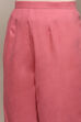 Peach-Colored Cotton Embroidered Unstitched Suit set image number 3