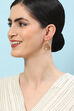 Peach Brass Earrings image number 3