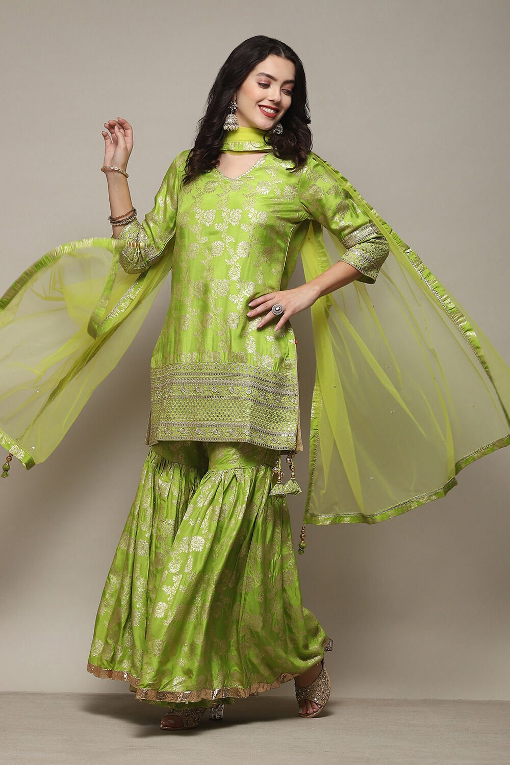 Brocade palazzo suits shop