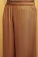 Gold Viscose Rayon Straight Suit Set image number 2