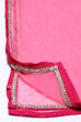 Yellow And Pink Art Silk Straight Kurta Lehenga Suit Set