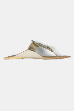 Gold Formal Slippers image number 2