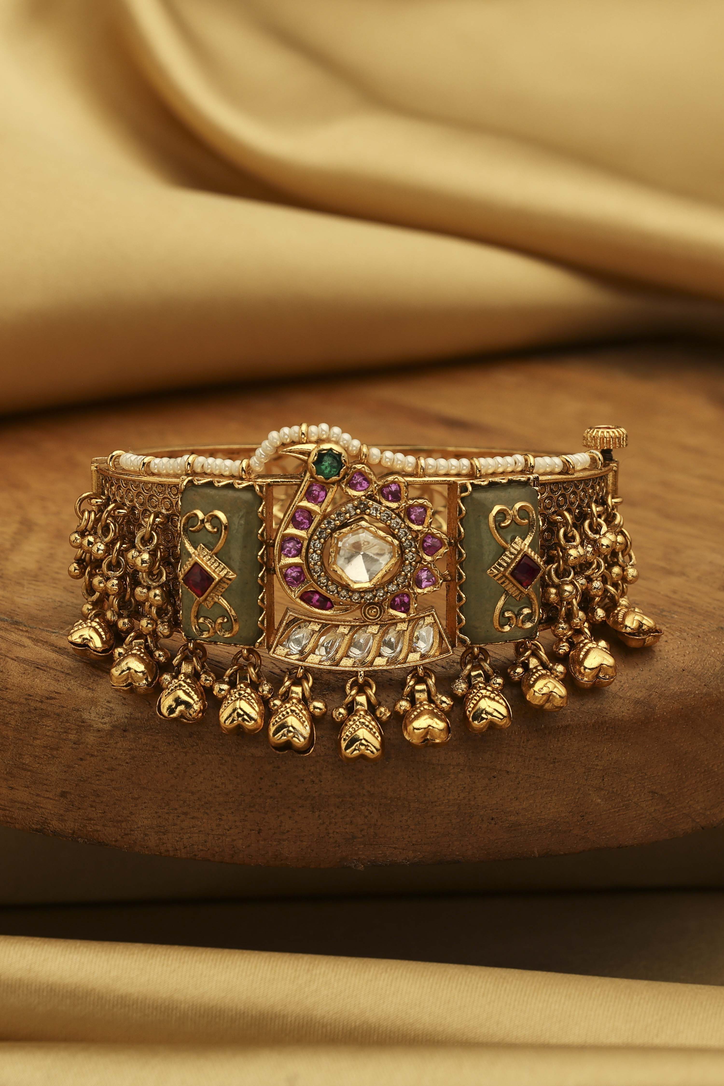 Multicolor Brass Bracelet image number 0