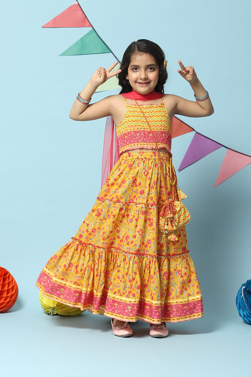 Biba lehenga kids deals