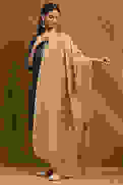 Gold Polyester Dupatta image number 2