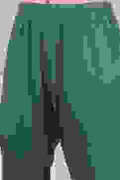 Teal Green Cotton Printed Anarkali Suit Set image number 2