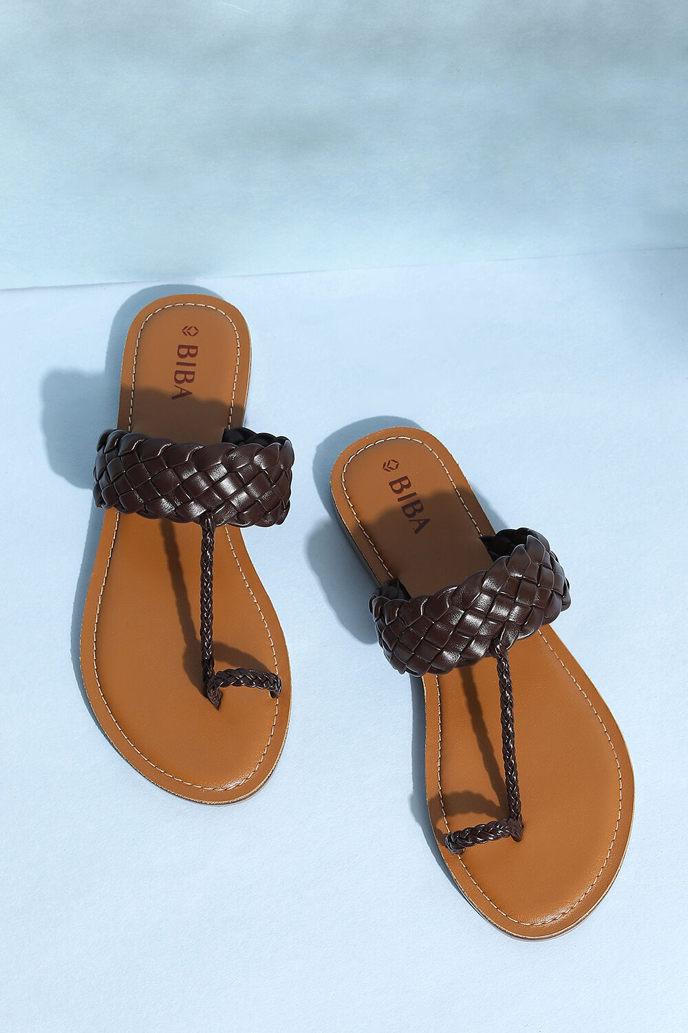 Tan flip flop sandals on sale