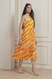 Yellow Cotton Tiered Dress image number 4