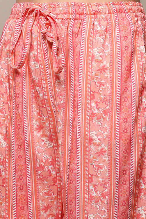 Purple Rayon Printed 2 Piece Sleepwear Set image number 2