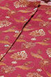 Pink Rayon Straight Printed Kurta image number 1