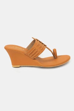 Tan Casual Wedges image number 2