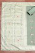 Pink Tissue Chanderi Embroidered Unstitched Suit Set image number 3