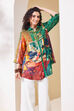 Green Viscose Rayon Straight Kurta image number 4