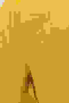 Yellow LIVA Straight Kurta Slim Pant Suit Set image number 2