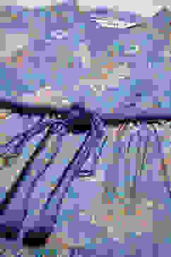 Lilac Cotton Tiered Printed Dress image number 5