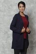 Pink Berry Straight Acrylic Solid Shrug image number 4