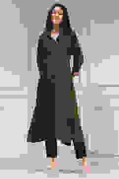 Olive Green Printed Straight Kurta image number 6