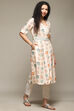 Organic Rayon Front Open Printed Kurta image number 4