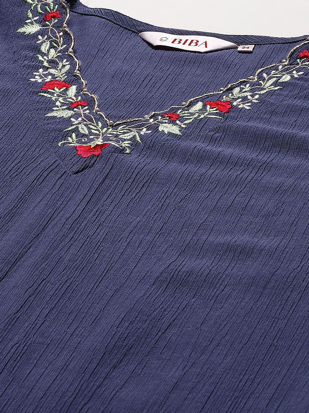 Pink Poly Viscose Straight Suit Set image number 1