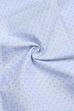 Blue Cotton Printed Embroidered Unstitched Suit Set image number 2