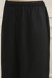 Black Solid Relaxed Straight Suit Set image number 2