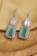 Mint Green Brass Drop & Danglers