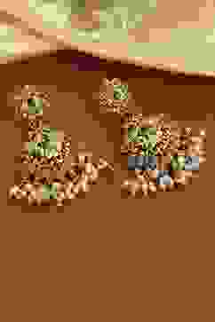 Multi Brass Drop & Danglers image number 0