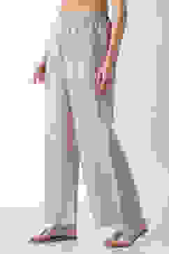 Metallics Art Silk Straight Palazzos image number 2