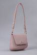 Sand Brown PU Cross Body Bag image number 3