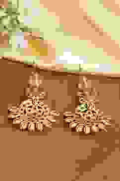 Gold Brass Drop & Danglers image number 2